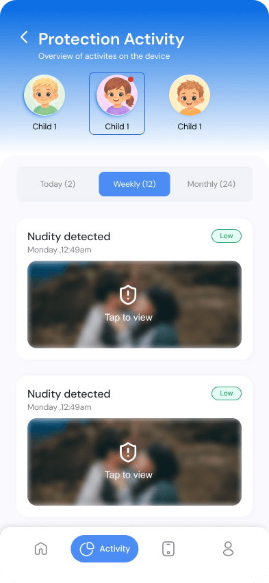 Protection Dashboard